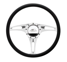 Load image into Gallery viewer, BILLET SPECIALTIES 34322 - Steering Wheel Half Wrap 15.5in Stealth image