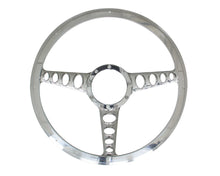 Load image into Gallery viewer, BILLET SPECIALTIES 34445 - Half Wrap Billet Steerng Wheel 15.5in Outlaw image
