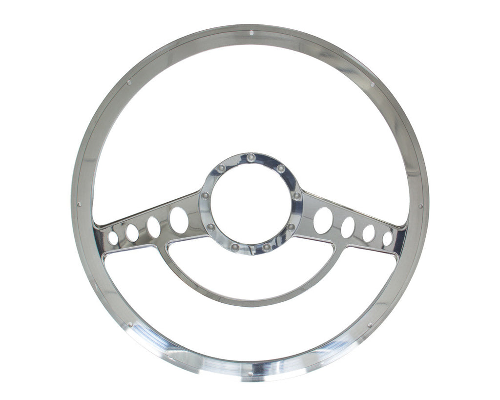 BILLET SPECIALTIES 34725 - Half Wrap 15.5in Steering Wheel Classic image