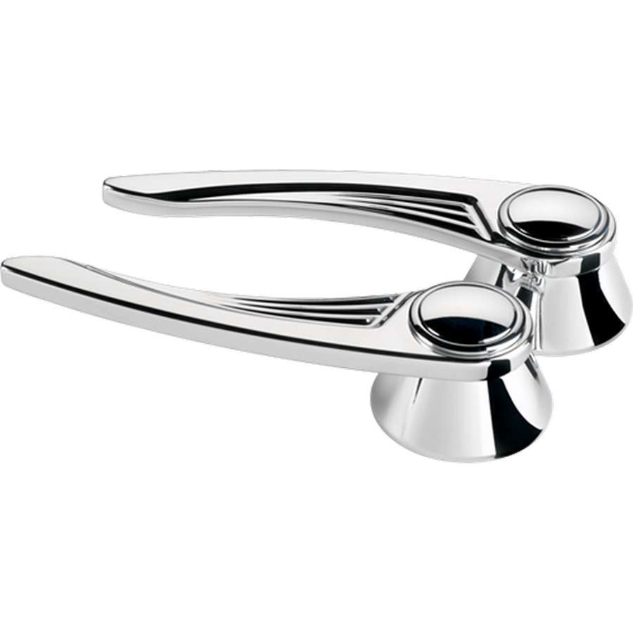 BILLET SPECIALTIES 45325 - Door Handles Ball Milled Ford Up to 1948 image