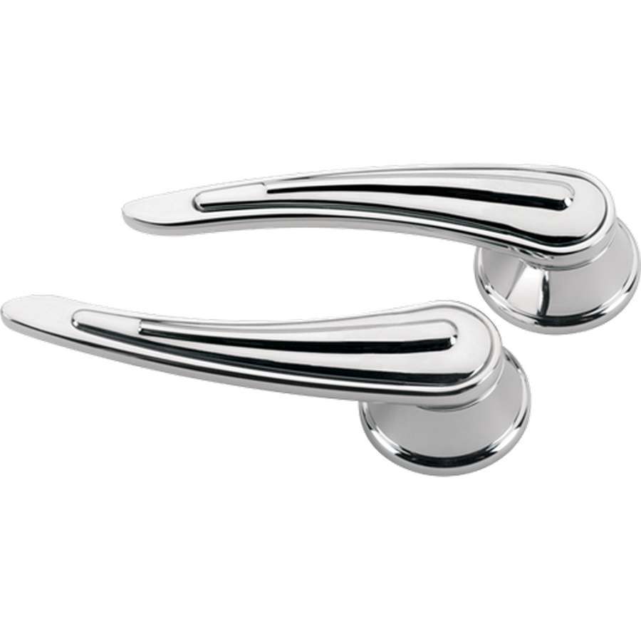 BILLET SPECIALTIES 45528 - Door Handles Rail Style GM/Ford 1949-Up image