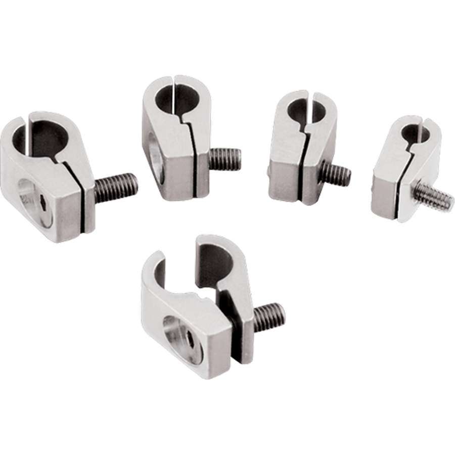 BILLET SPECIALTIES 65110 - Line Clamps 3/16in (4PK)  image