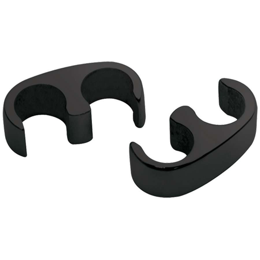 BILLET SPECIALTIES 69682 - 2 Wire Separator Floating Black Pair image