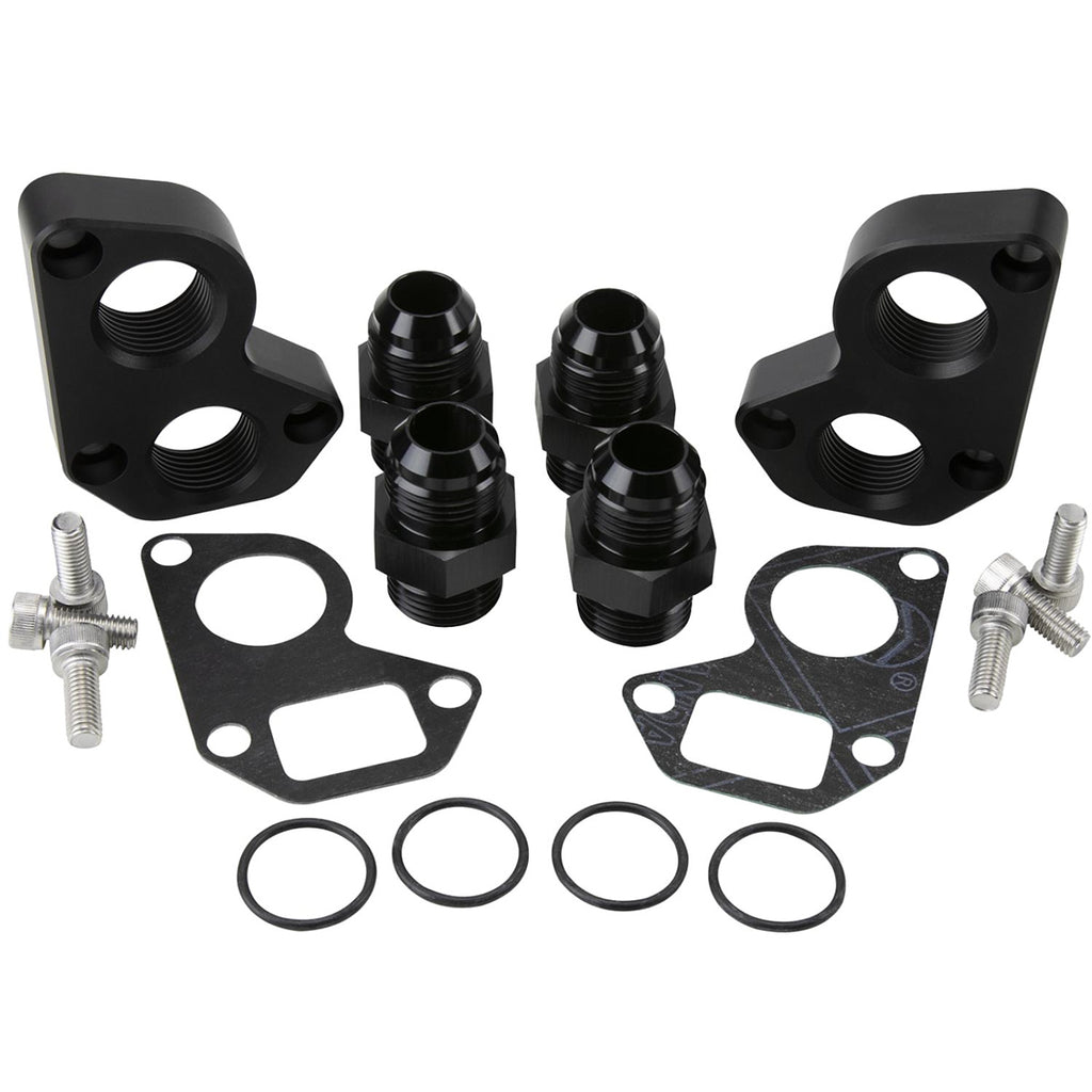 BILLET SPECIALTIES 77123 - LS Engine Remote Water Pump Adapters image