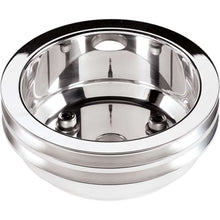 Load image into Gallery viewer, BILLET SPECIALTIES 78220 - SBC 2 GRV Crank Pulley LWP Polished image