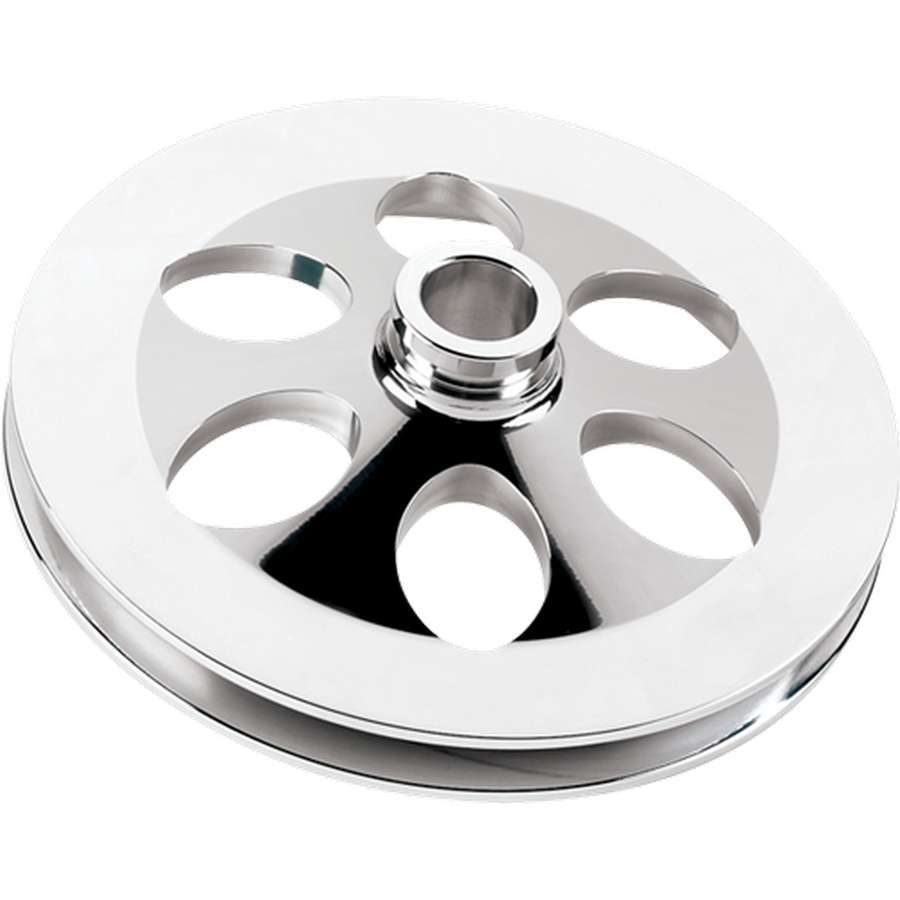 BILLET SPECIALTIES 86420 - 1 Groove Press-On Power Steering Pulley image