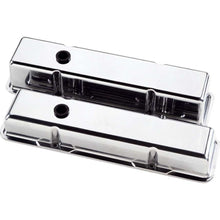 Load image into Gallery viewer, BILLET SPECIALTIES 95229 - Valve Covers SBC Plain Polished Tall image