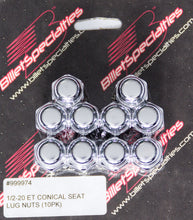 Load image into Gallery viewer, BILLET SPECIALTIES 999974 - 1/2-20 ET Conical Seat Lug Nuts 10 Pack image