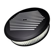 Load image into Gallery viewer, BILLET SPECIALTIES BLK15820 - Air Cleaner 14in Round Ball Milled Black image