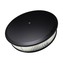 Load image into Gallery viewer, BILLET SPECIALTIES BLK15829 - Air Cleaner 14in Round Plain Black image