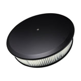 Air Cleaner 14in Round Plain Black