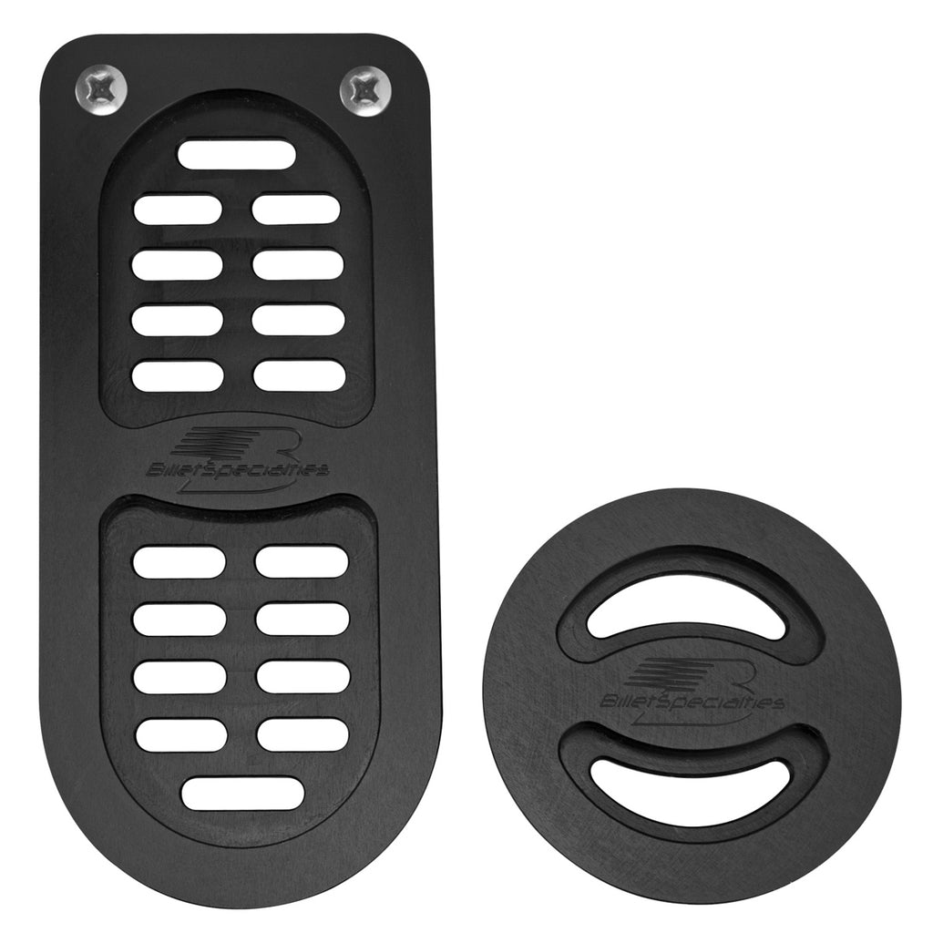 BILLET SPECIALTIES BLK171130 - GM Billet Door Jamb Vent Black Set image