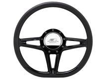 Load image into Gallery viewer, BILLET SPECIALTIES BLK29441 - Steering Wheel 14in D-Shape Victory Black image
