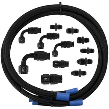 Load image into Gallery viewer, BILLET SPECIALTIES BLK77900 - Hose Kit Power Steering w/Remote Reservoir image