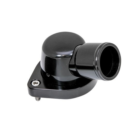 BILLET SPECIALTIES BLK90334 - LS Thermostat Housing 15-Degree Black image