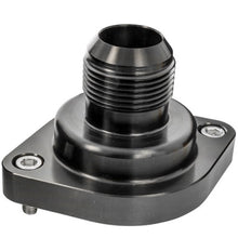 Load image into Gallery viewer, BILLET SPECIALTIES BLK90900 - LS Thermostat Housing w/ 16AN Male Nipple Black image