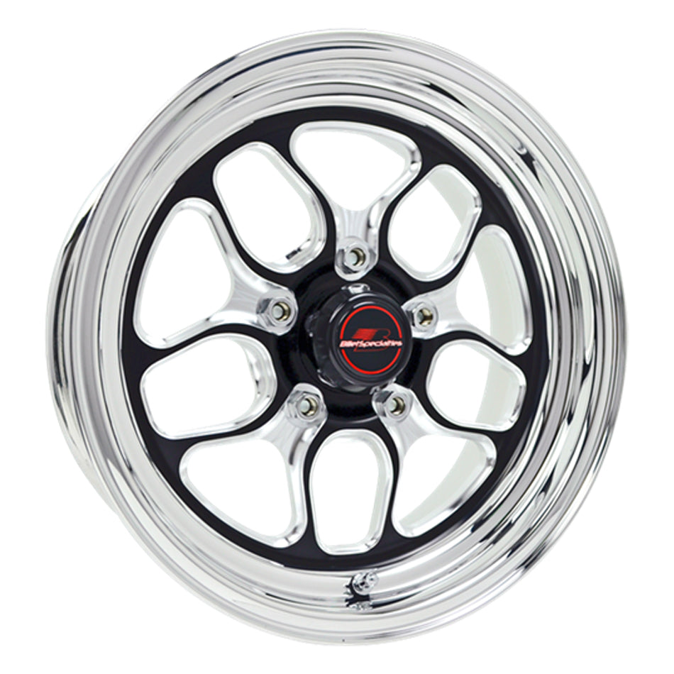 BILLET SPECIALTIES BRS025356117N - Win Lite Wheel Black 15 x3.5 1.75 BS image