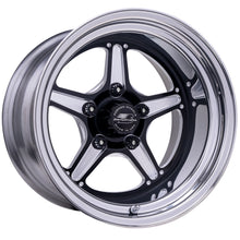 Load image into Gallery viewer, BILLET SPECIALTIES BRS23510L6135 - Street Lite Black Wheel 15X10 3.5IN BS image