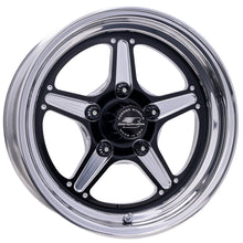 Load image into Gallery viewer, BILLET SPECIALTIES BRS23540L6516 - Street Lite Black Wheel 15X4 1.625IN BS image