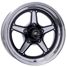 Load image into Gallery viewer, BILLET SPECIALTIES BRS23580L6155 - Street Lite Black Wheel 15X8 5.5IN BS image