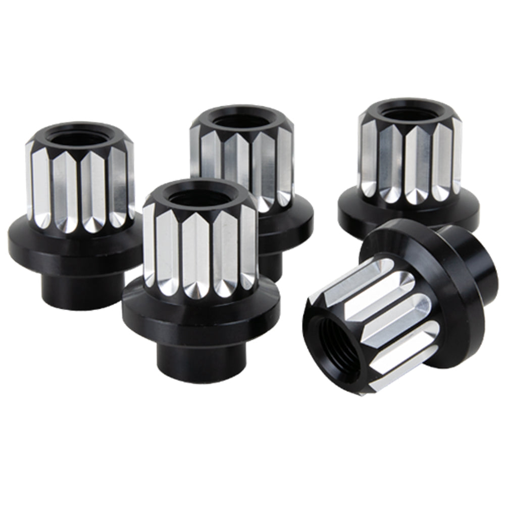 BILLET SPECIALTIES LNRMS122050 - Race Lug Nuts 5 Pack 1/2-20 x 1/2in image