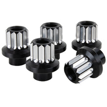 Load image into Gallery viewer, BILLET SPECIALTIES LNRMS122050 - Race Lug Nuts 5 Pack 1/2-20 x 1/2in image