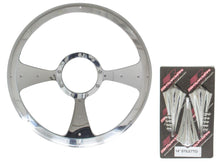 Load image into Gallery viewer, BILLET SPECIALTIES P30092 - Stiletto - Profile Steering Wheel 14in image