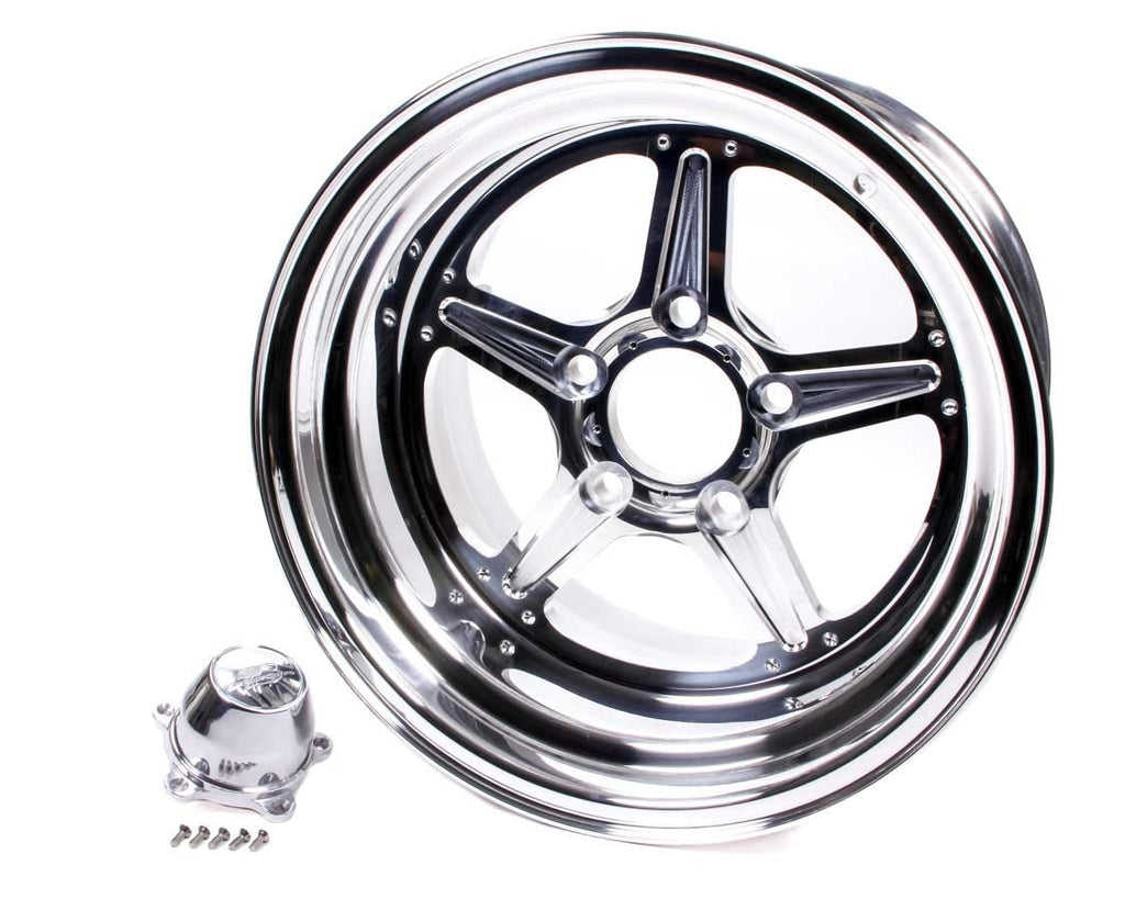 BILLET SPECIALTIES RS035106135N - Street Lite Wheel 15x10 3.5 BS 5x4.75 BC image