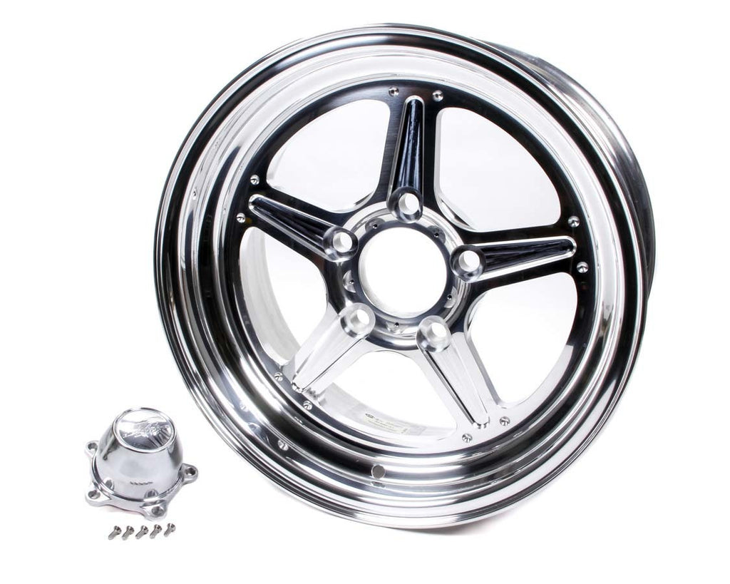 BILLET SPECIALTIES RS035606535N - Street Lite Wheel 15x6 3.5 BS 5x4.5 BC image