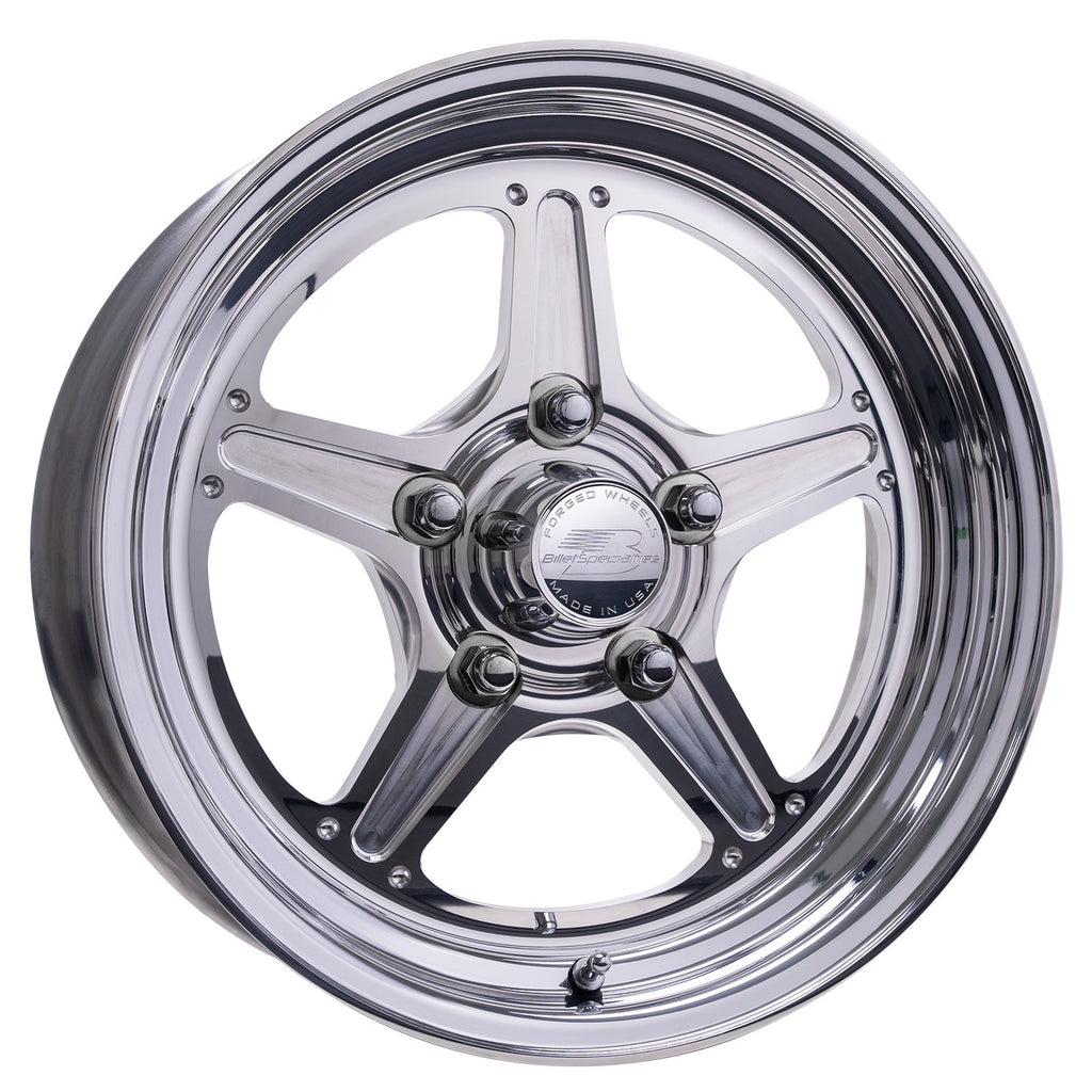 BILLET SPECIALTIES RS23535F6117 - Street Lite Wheel 15X3.5 1.75 BS 5X4.75 BC image