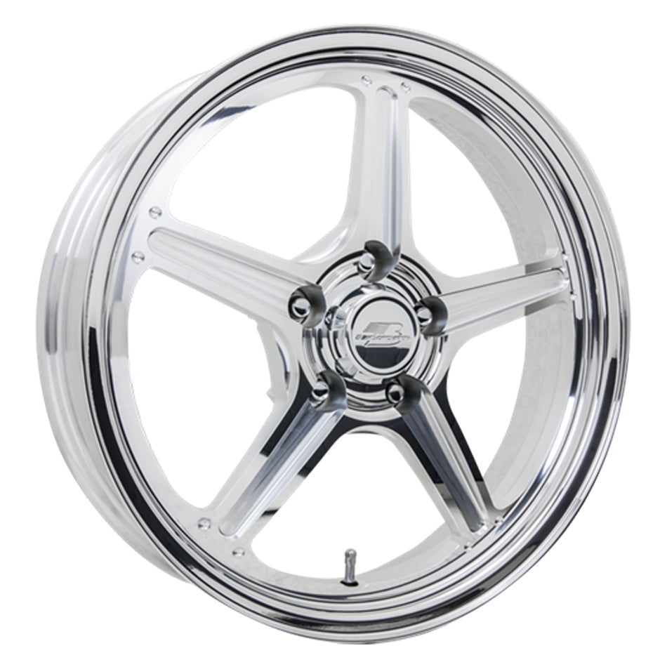 BILLET SPECIALTIES RSF037456120N - Street Lite Wheel 17X4.5 2.0in BS image