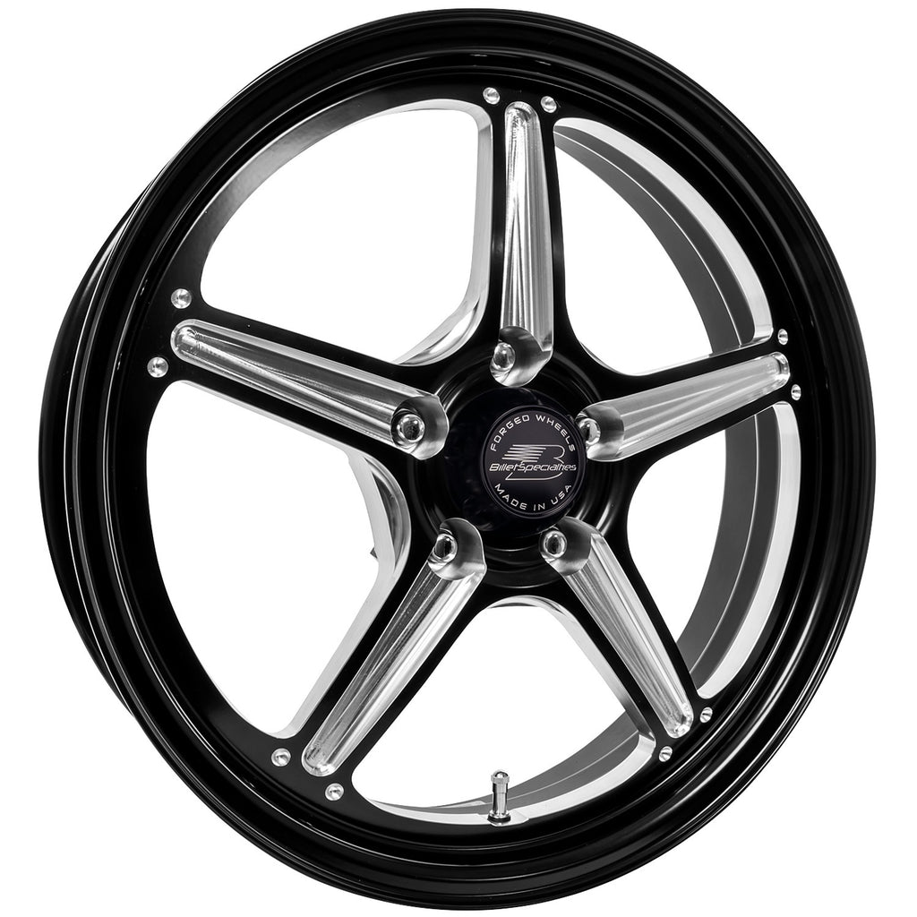 BILLET SPECIALTIES RSFB23745Z6120 - Street Lite Black Wheel 17X4.5 5x4.75 BC 2IN BS image