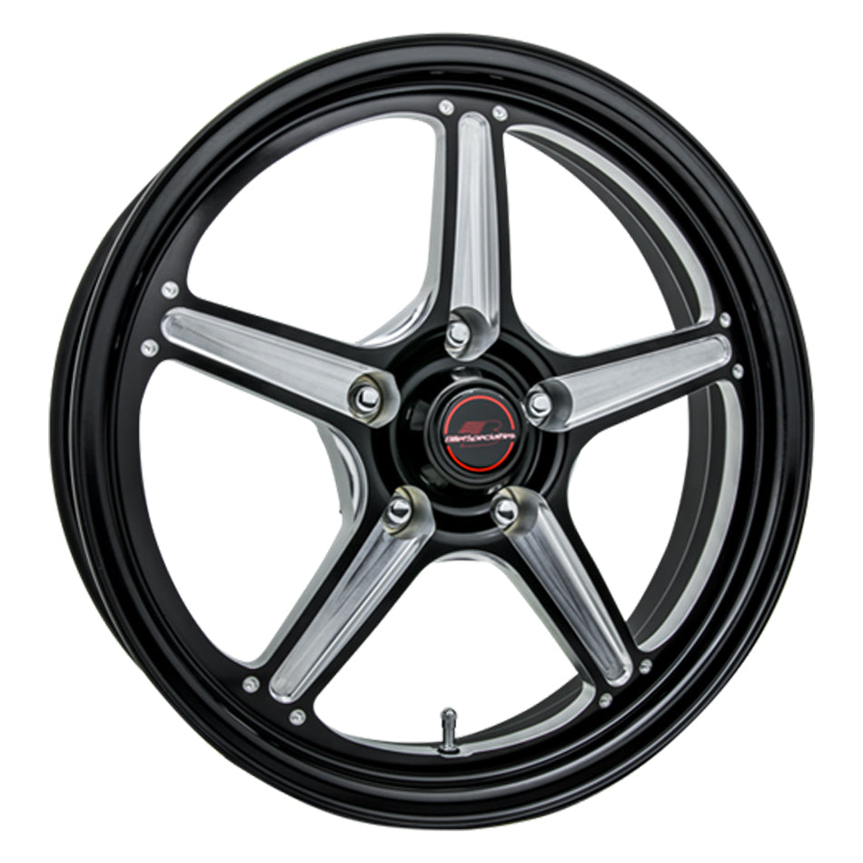 BILLET SPECIALTIES RSFB37456520N - Street Lite Wheel Black 17X4.5 2.0in BS image