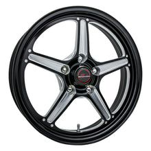 Load image into Gallery viewer, BILLET SPECIALTIES RSFB37456520N - Street Lite Wheel Black 17X4.5 2.0in BS image