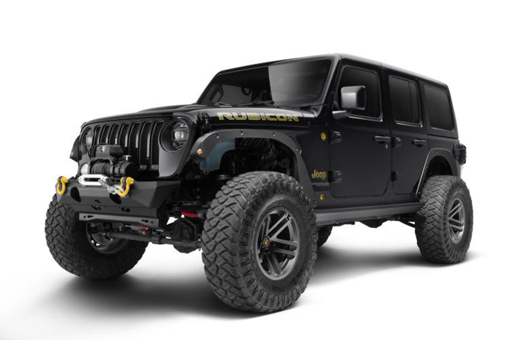 BUSHWACKER 14096 - 18- Jeep Wrangler JL Tra il Armor Fender Delete image