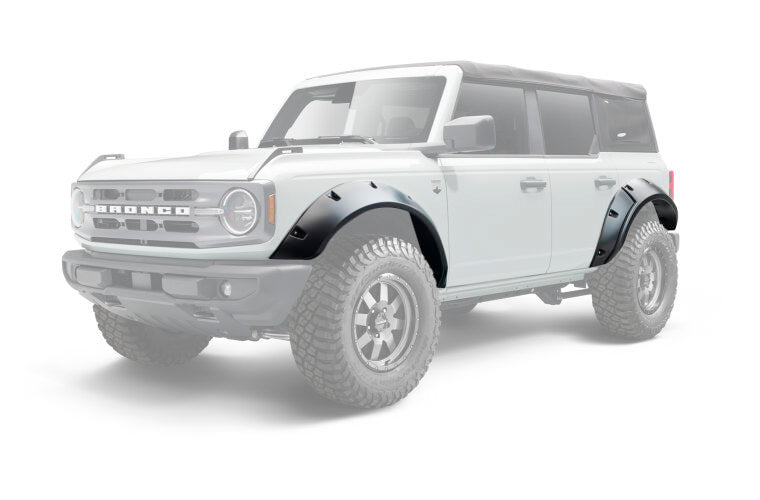 BUSHWACKER 20960-02 - 21-   Ford Bronco Pocket Style Fender Flares 4Pcs image