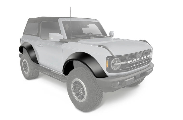 BUSHWACKER 20966-02 - 21-   Ford Bronco Extend -A-Fender Flares 4Pcs. image