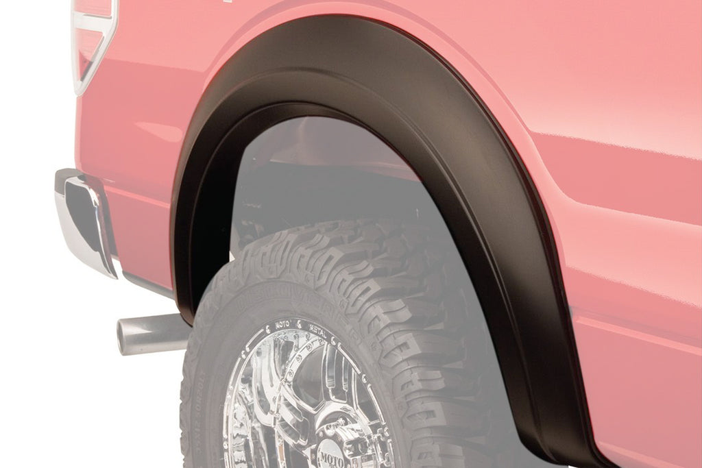 BUSHWACKER 22004-11 - Extend-A-Fender Flare Rear Pair 99-13 Ford Van image