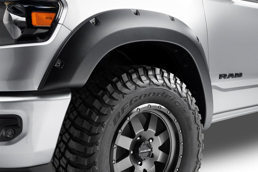 BUSHWACKER 38125-08 - 16-  Toyota Tacoma Forge Fender Flares Black 4Pcs image