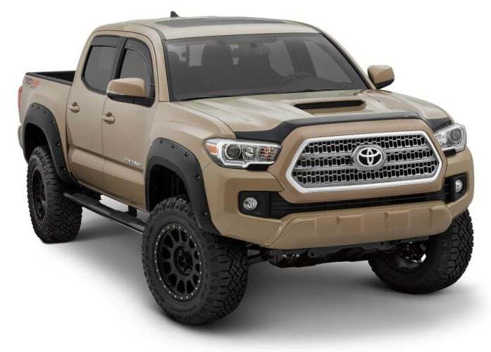 BUSHWACKER 38602-08 - 07-13 Toyota Tundra Forged Fender Flares Bla image