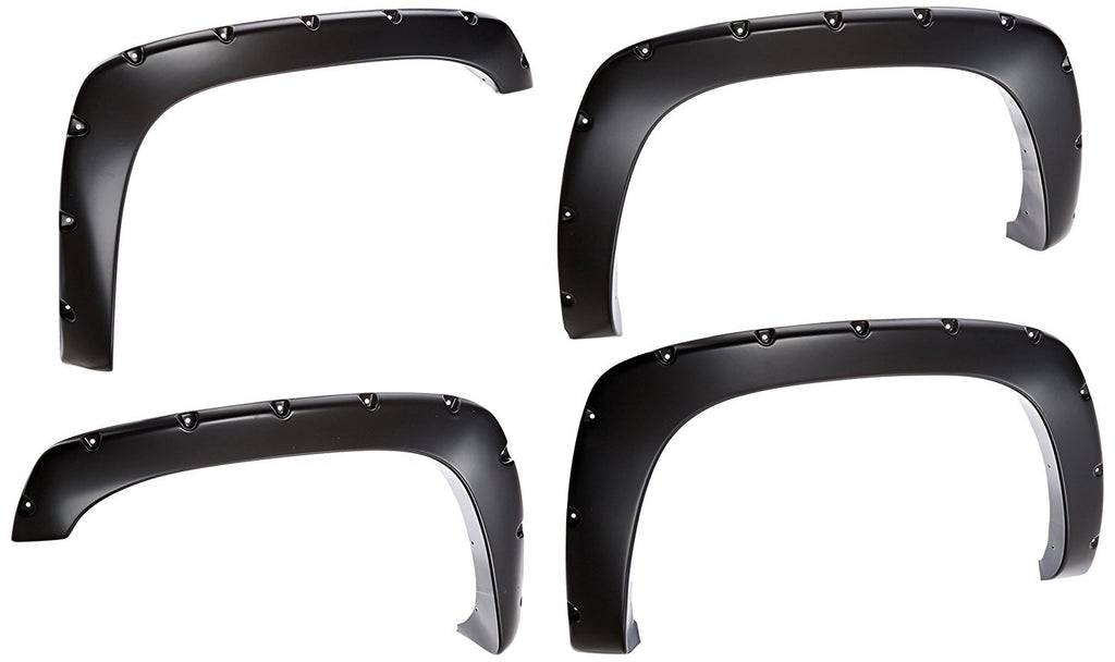 BUSHWACKER 40917-02 - 99-02 Chevy Silverado Pocket Style Flares 4pc image