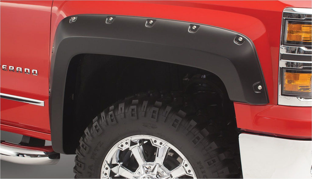 BUSHWACKER 40924-02 - 07-   Chevy Silverado Pocket Style Flares 4pc image