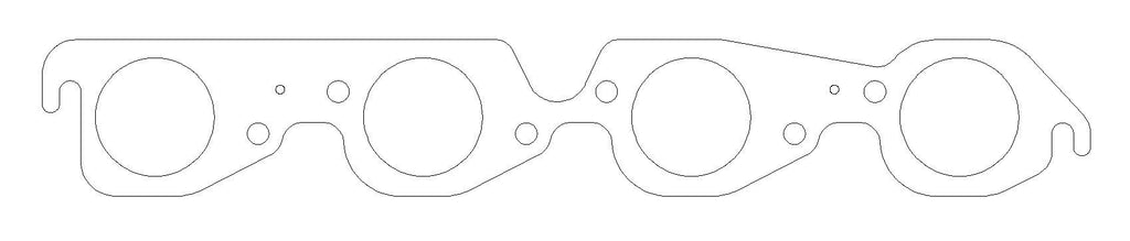 COMETIC GASKETS C5996-030 - BBC MLS Exhaust Gasket Set 2.130 Round Port image