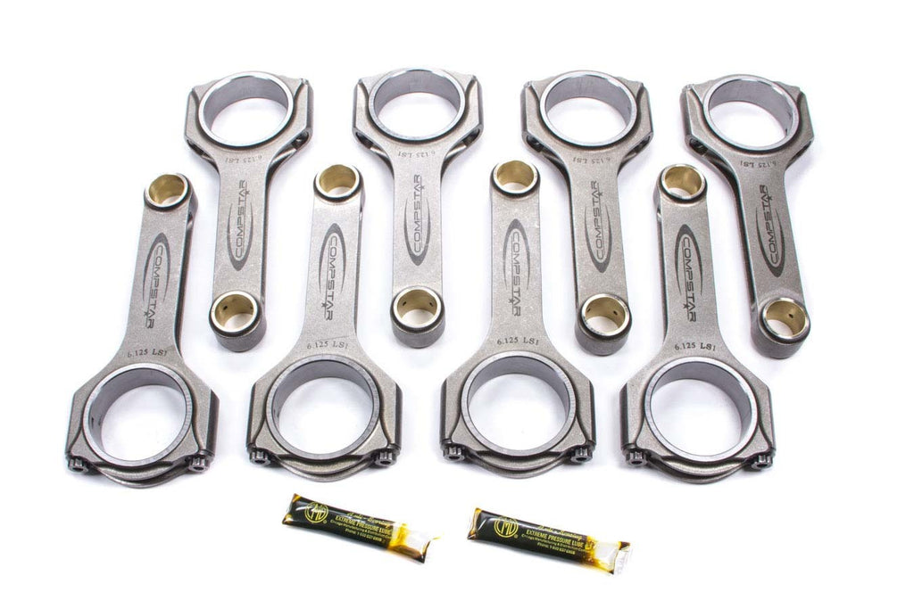 CALLIES CSC6125DS2A2AH - GM LS Forged H-Beam Rods - 6.125/2.100 image