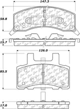 Load image into Gallery viewer, CENTRIC BRAKE PARTS 103.03700 - C-TEK Ceramic Brake Pads with Shims image