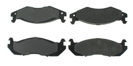 CENTRIC BRAKE PARTS 104.02030 - Posi-Quiet Semi-Metallic Brake Pads with Hardwar image
