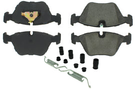 CENTRIC BRAKE PARTS 104.03940 - Posi-Quiet Semi-Metallic Brake Pads with Hardwar image