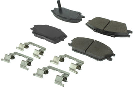 CENTRIC BRAKE PARTS 104.04400 - Posi-Quiet Semi-Metallic Brake Pads with Hardwar image