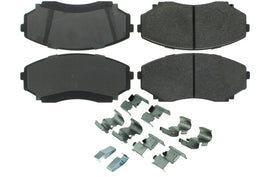 CENTRIC BRAKE PARTS 104.05510 - Posi-Quiet Semi-Metallic Brake Pads with Hardwar image