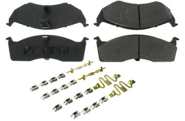 CENTRIC BRAKE PARTS 104.05910 - Posi-Quiet Semi-Metallic Brake Pads with Hardwar image